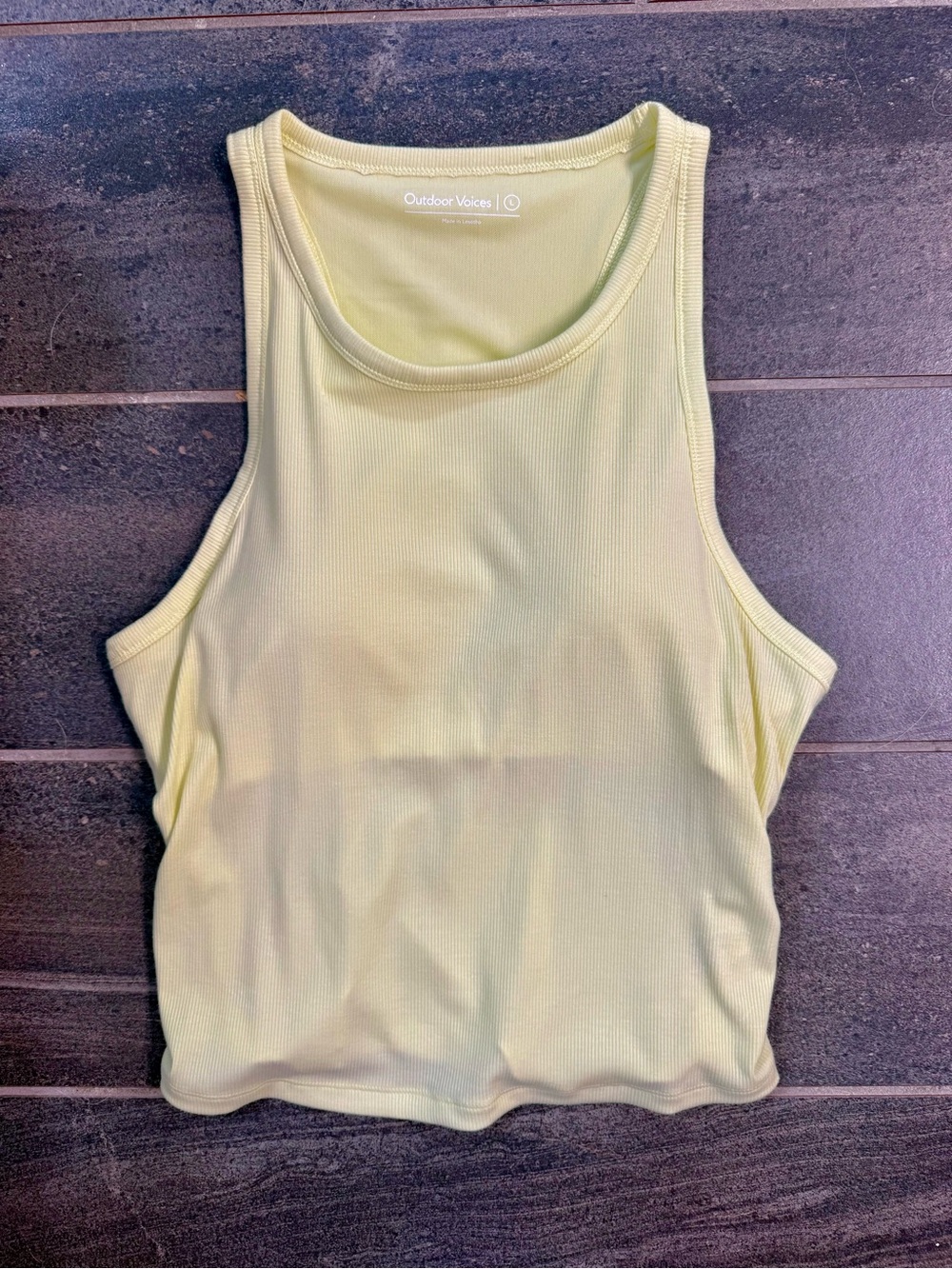 Outdoor Voices Ribbed Tank - never worn!